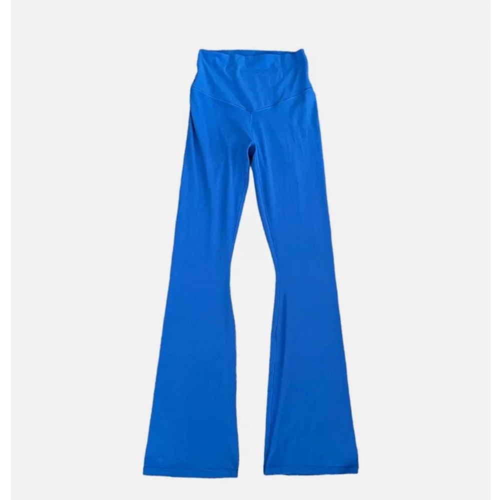 Aerie cobalt blue flared leggings size small